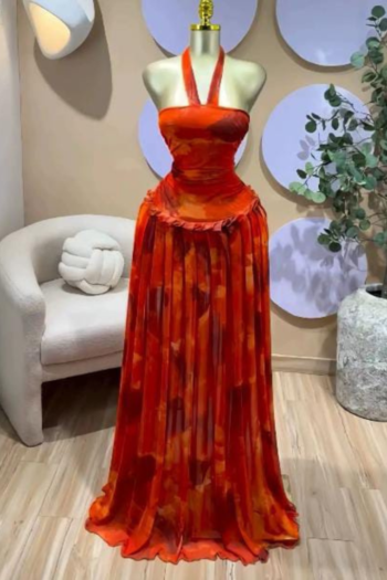 Robe Longue Rouge Élégance