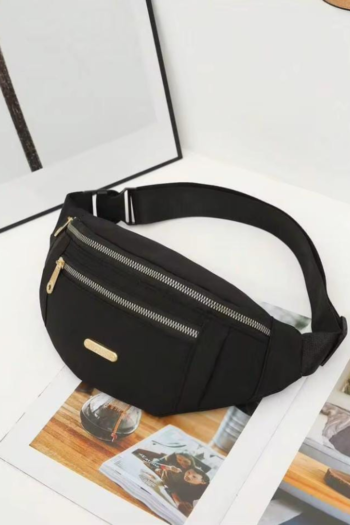 Sac Banane Noir Essentiel