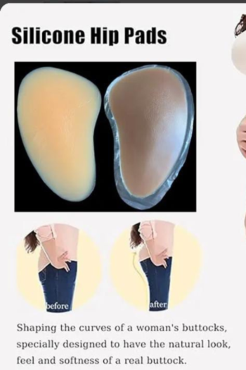 Coussinets de Hanches en Silicone